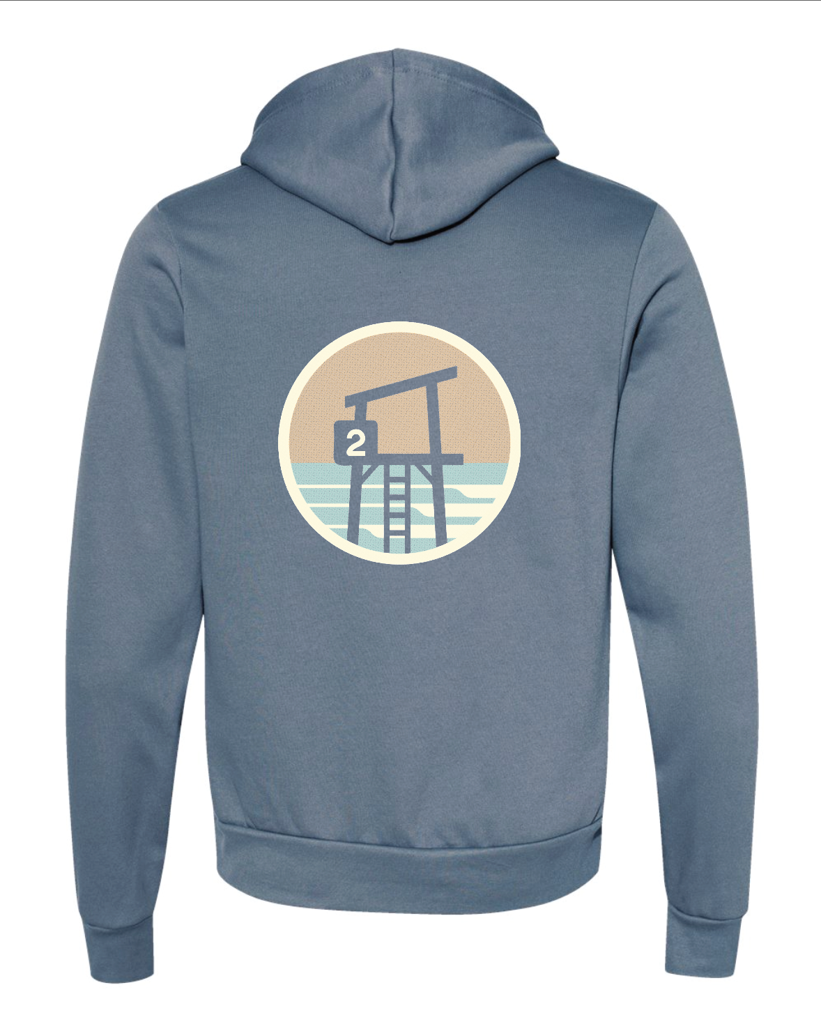 chair 2 hoodie - steel blue