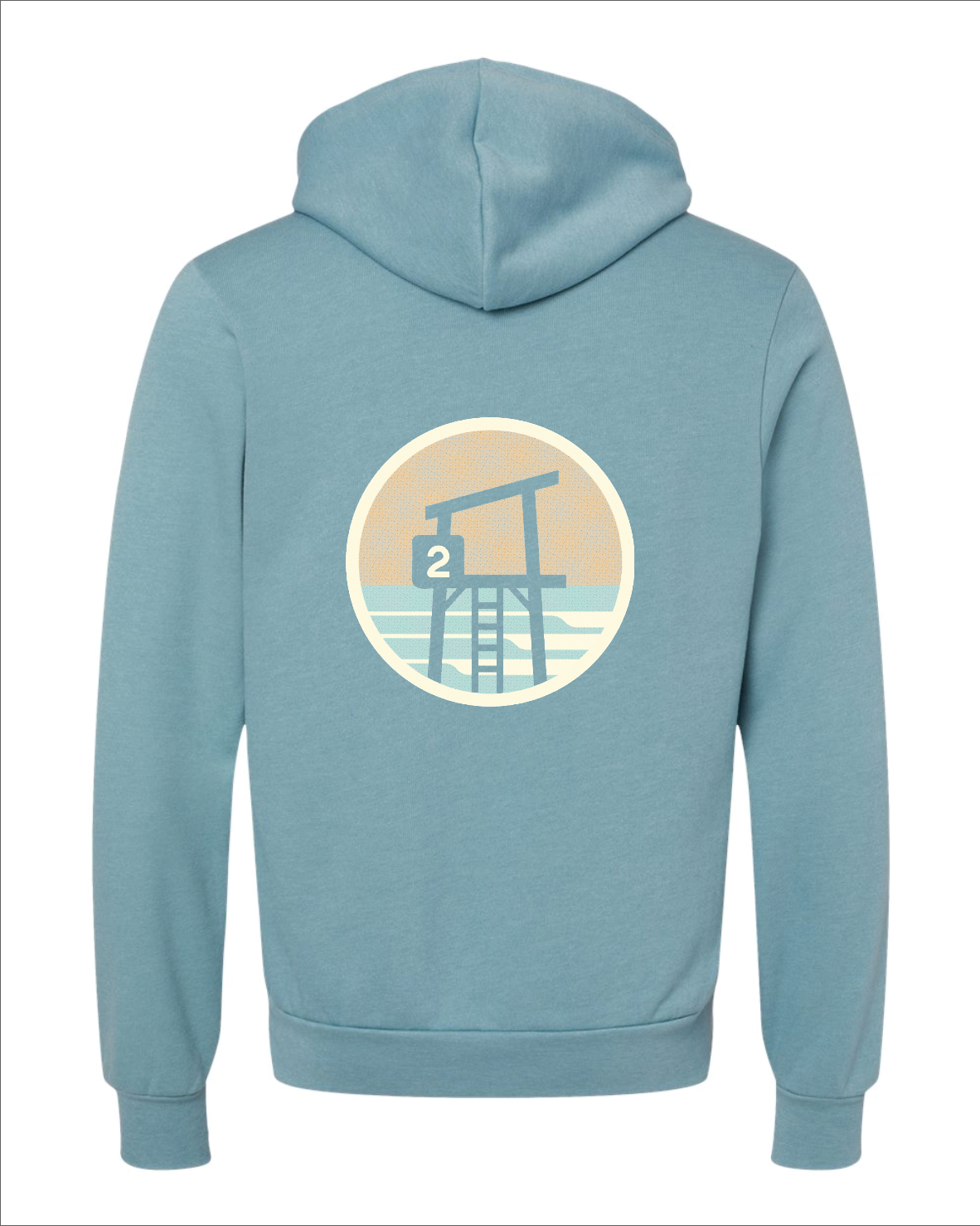 chair 2 hoodie - lagoon